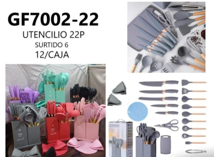 Set Utensilios 22 Piesas