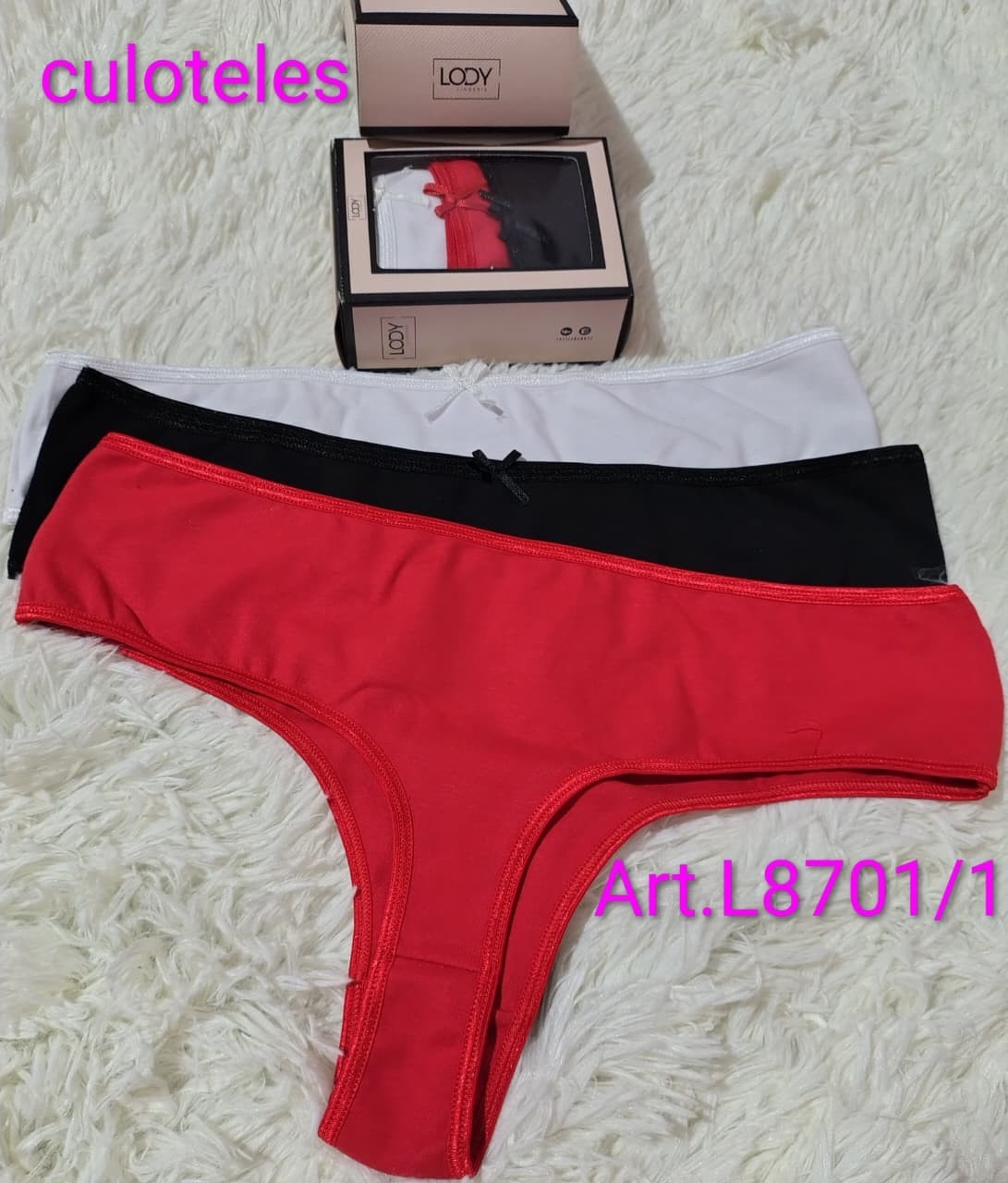 Culotte Les Alg/lycra T Especial Lody - Imagen 1