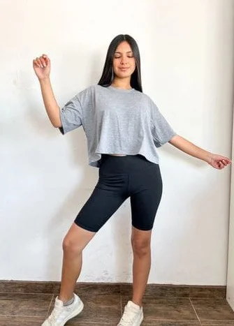 Puperas Oversize Color Gris
