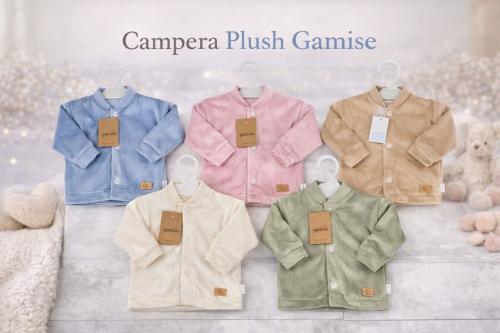Campera de Plush "gamise Exterior" Art.10400 T.(0-1-2)surtido de Colores - Miniatura 1