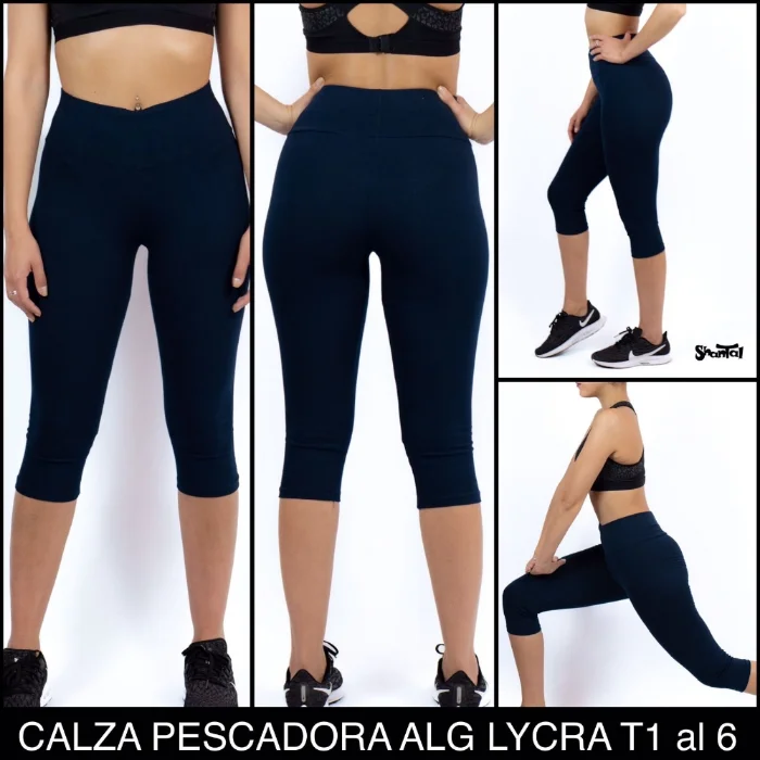 Calza Pescadora Algodon Lycra Peinado.