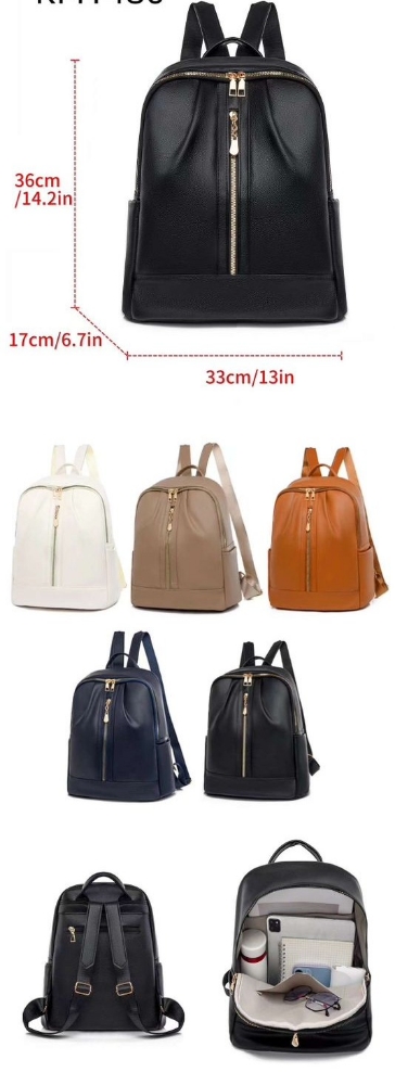 Mochilas Ecocuero Importadas - Imagen 3