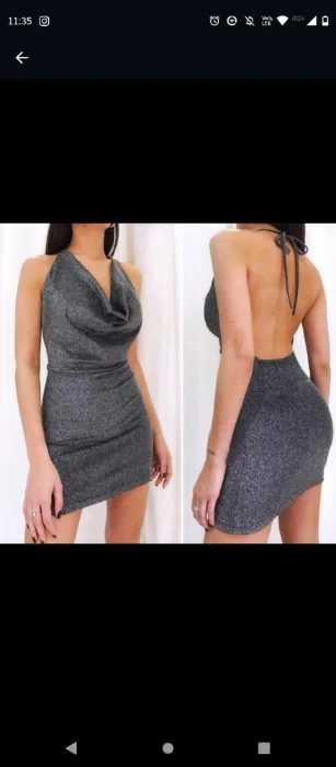 Vestido Celeste