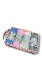 Pack  Ajustable 1 X 4  + Fundas de Almohadas