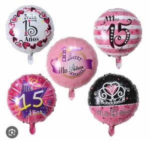 Globos Redondos Mis 15