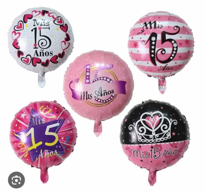 Globos Redondos Mis 15