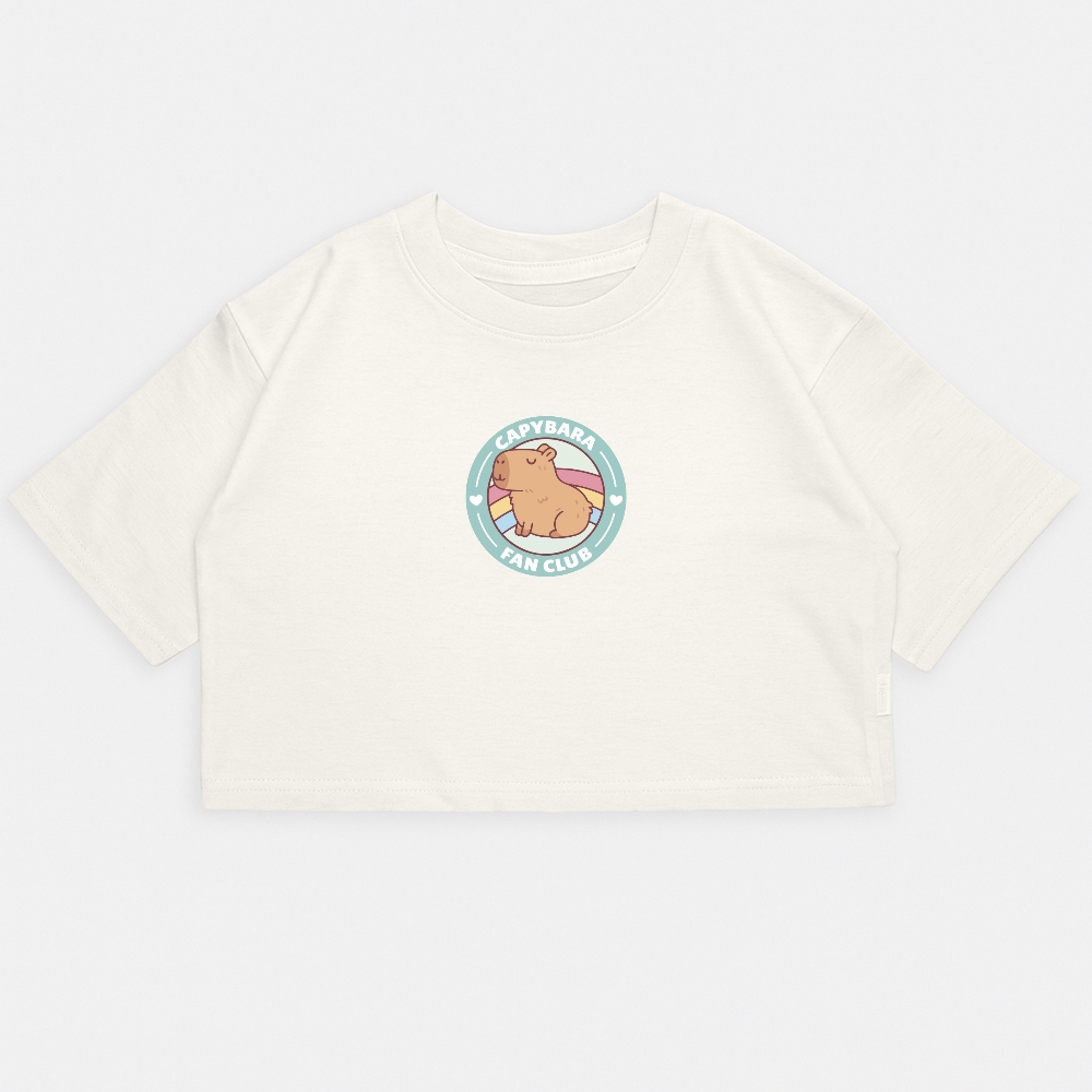 Nena- Crop Kim Oversize Capibara - Imagen 2