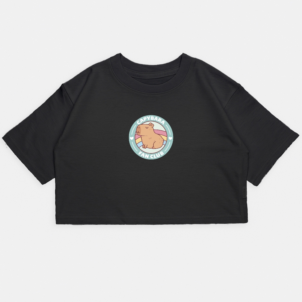 Nena- Crop Kim Oversize Capibara - Imagen 3