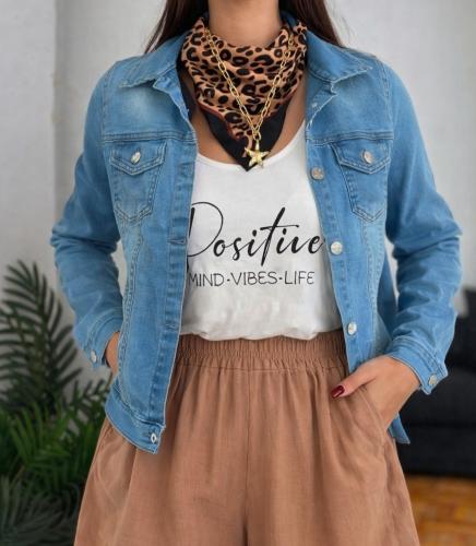 Camperas Jeans Elastizadas Mujer - Miniatura 3