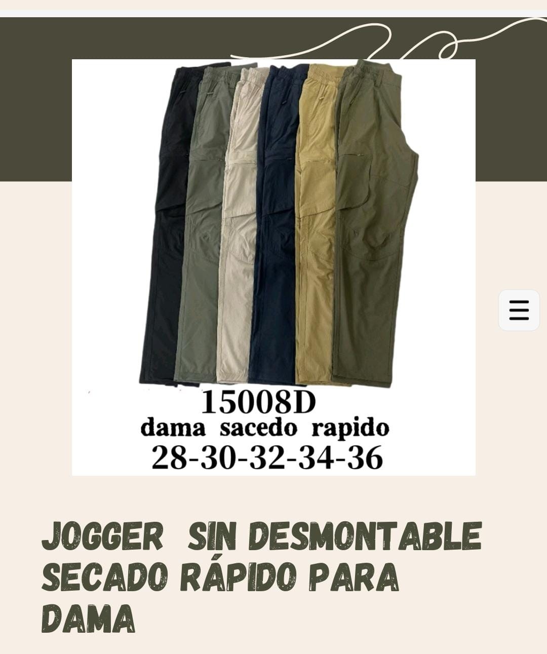 Pantalon  Elt Impermeable Mujer - Imagen 4
