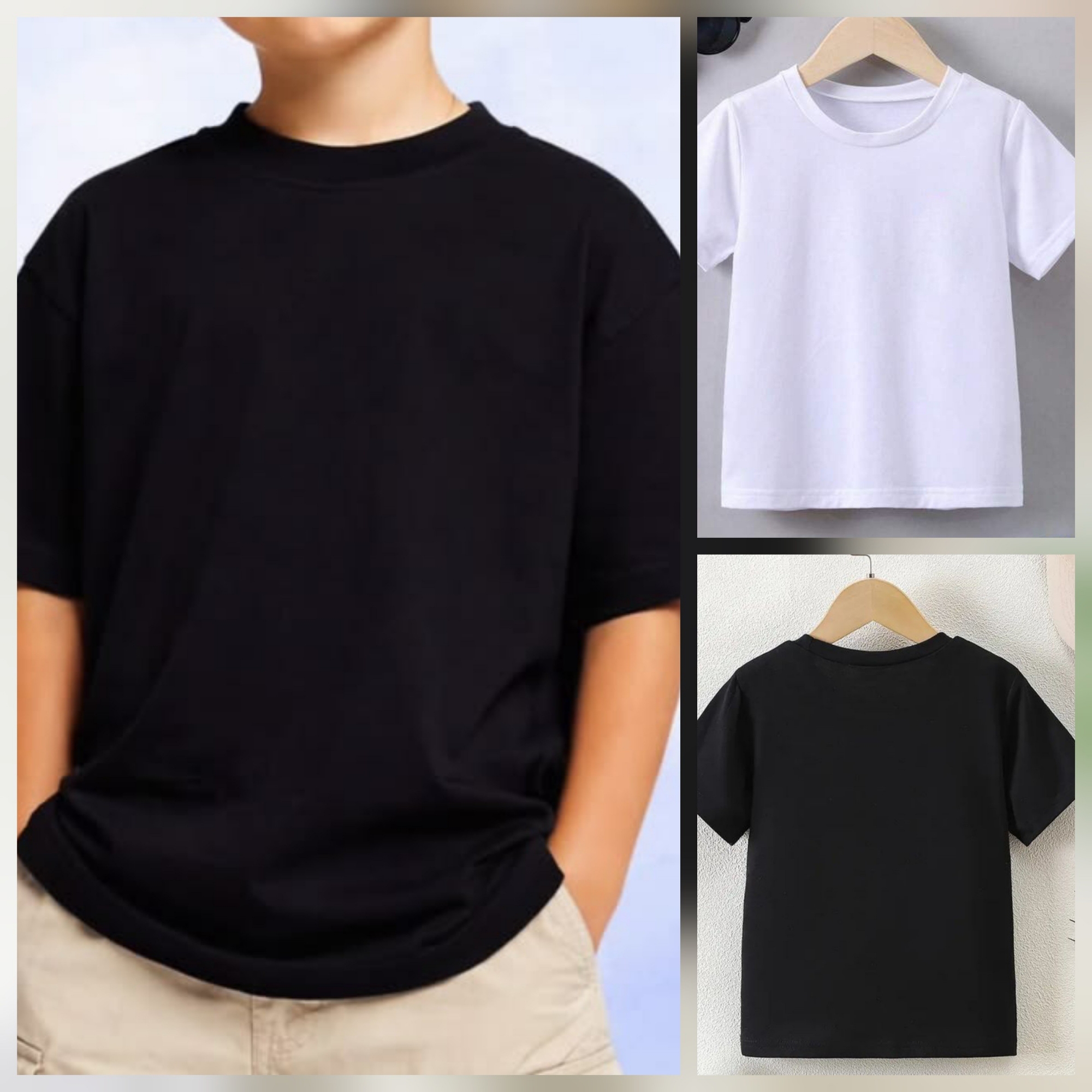 Remera Algodón Peinado Niño - Imagen 3