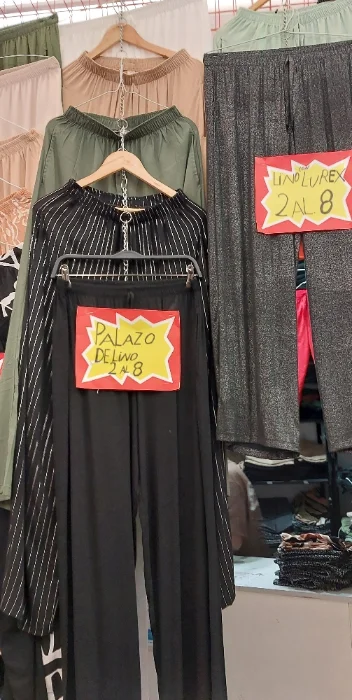 Palazo de Lino con Espandex