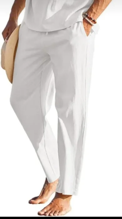 Pantalón de Lino Hombre