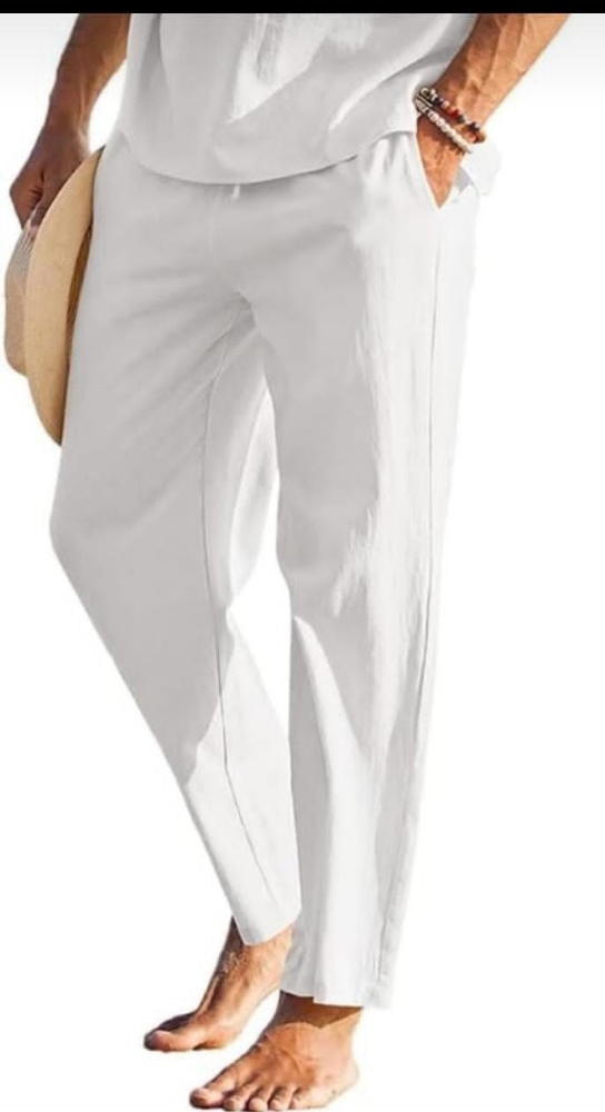 Pantalón de Lino Hombre - Imagen 4
