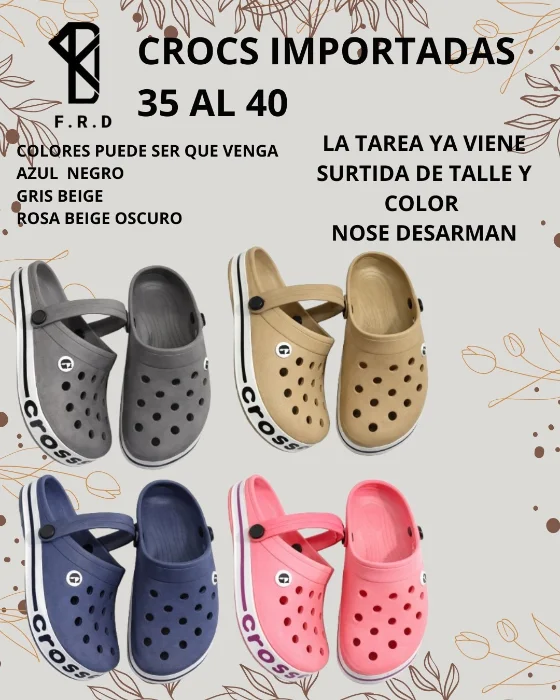 Crocs de Adulto del 35 al 46