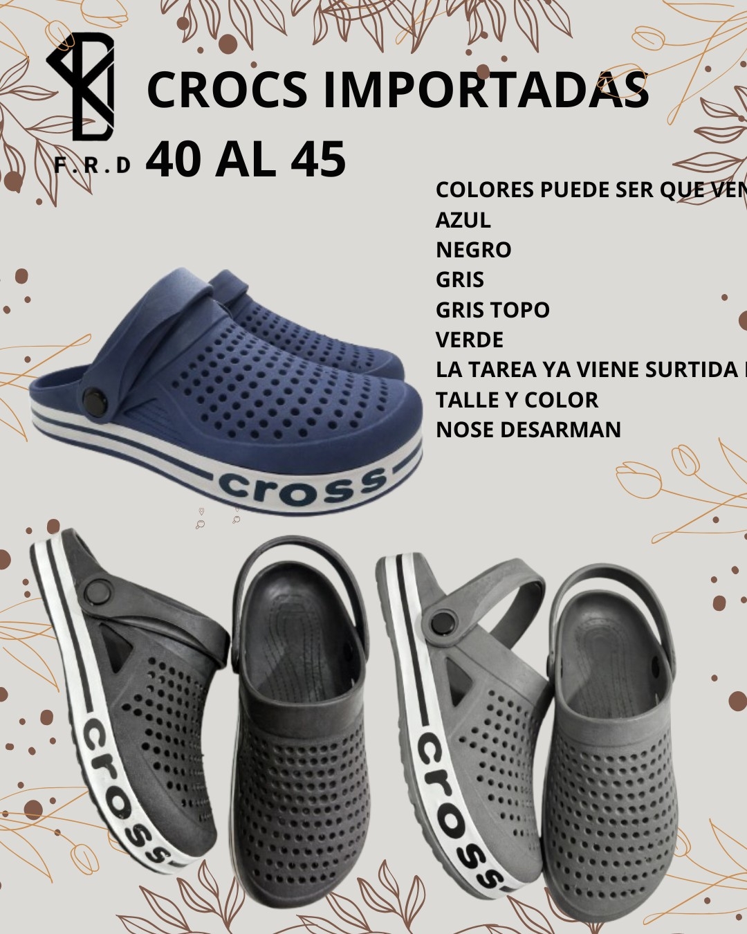 Crocs de Adulto del 35 al 46 - Imagen 2