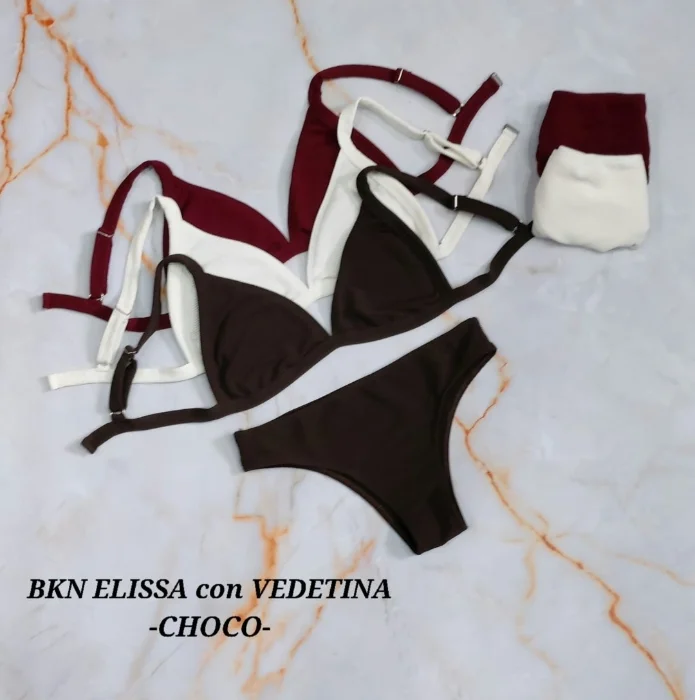 Bikini Elissa con Vedetina Choco