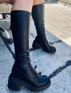 Bota Alta Elastizada Bucanera -corta y Media