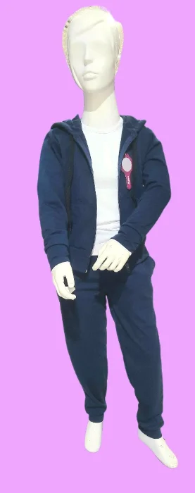 Conjunto Escolar  Algodón Frizado Peinado