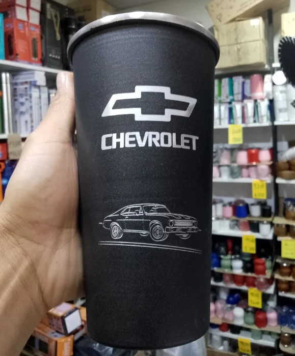 Vaso Fernet de Aluminio Grabado Ford 1 Litro