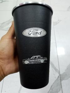 Vaso Fernet Aluminio de Chevrolet Grabado 1 Litro - Miniatura 1