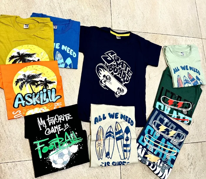 Remeras Kids Algodón Peinado Premium