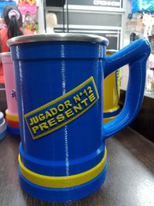 Vaso Jarra 3d 500 Ml Boca Juniors - Miniatura 2