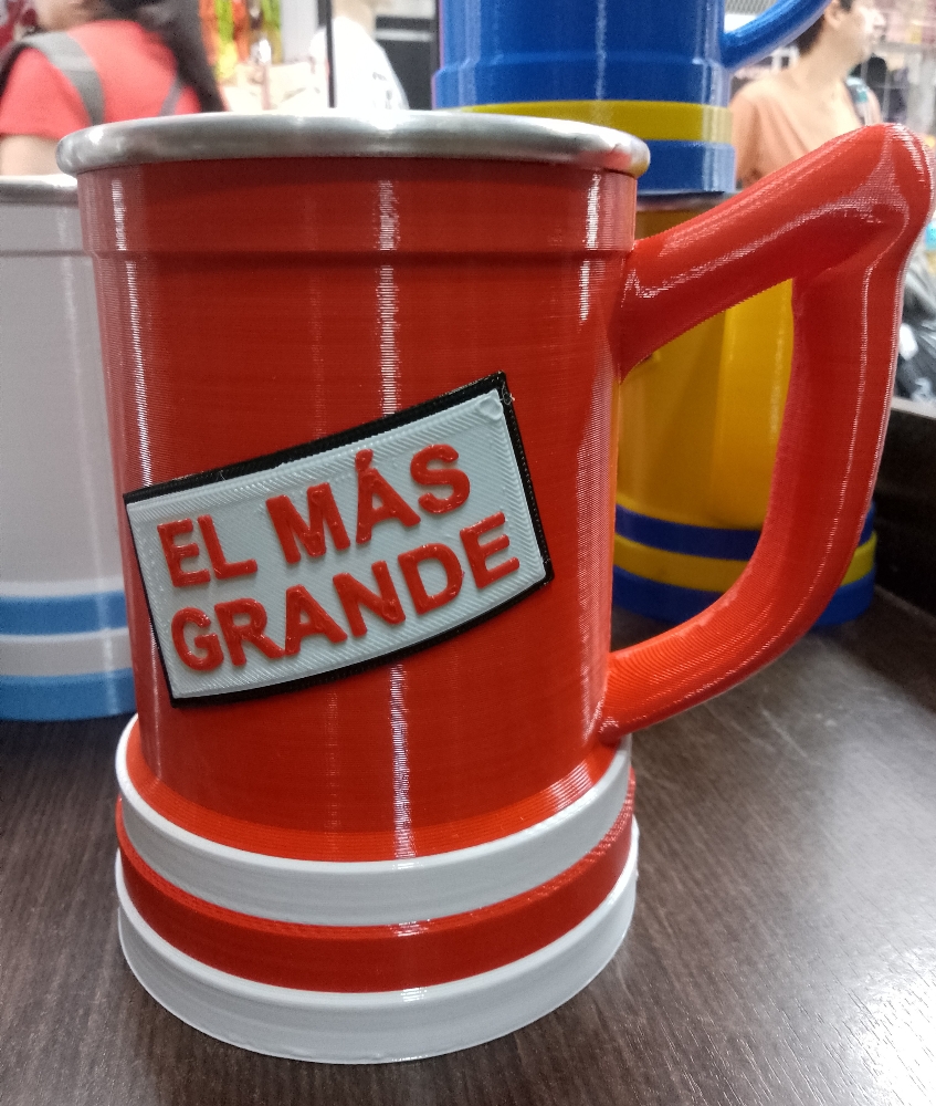 Jarra Impresa en 3d 500ml River Plate - Imagen 2