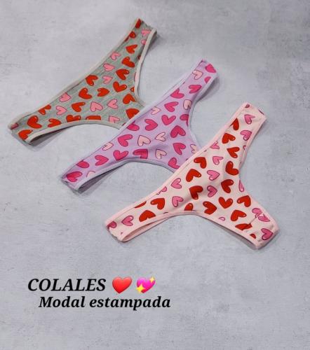 Colaless Modal Estampada