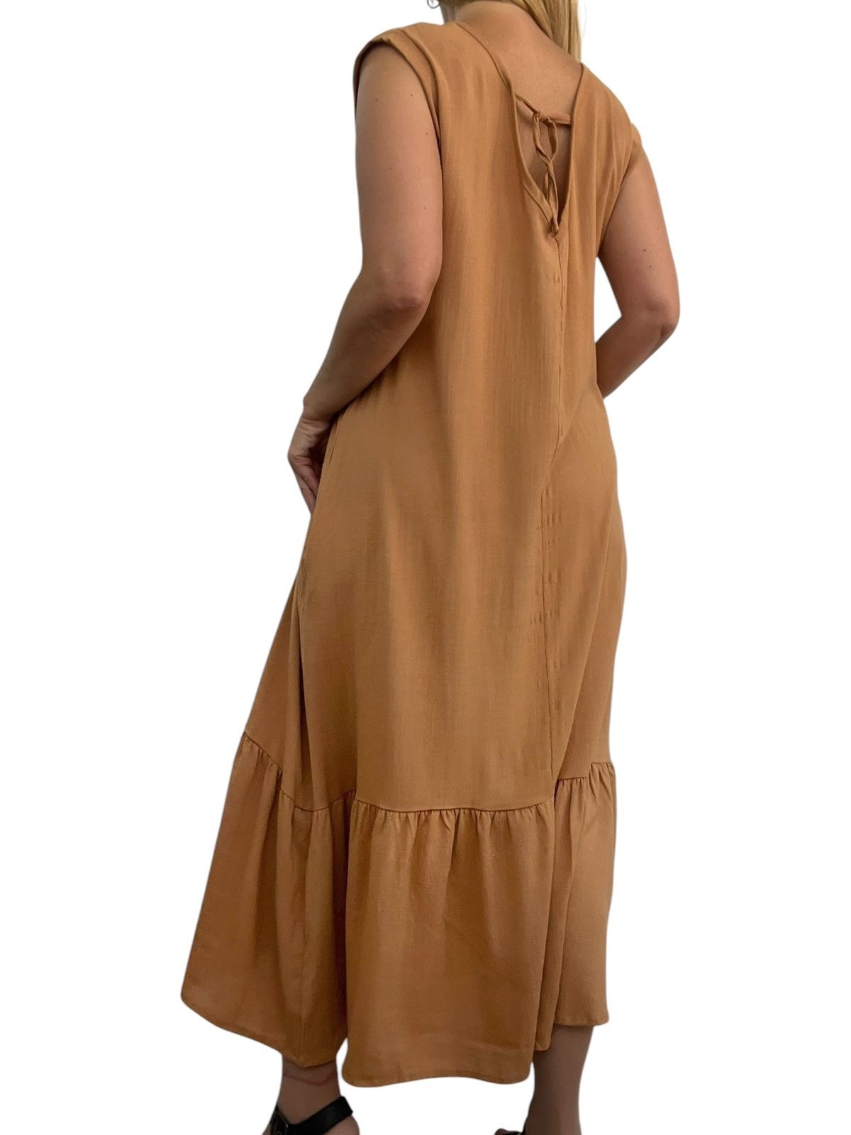Vestido Marbella / Lino Spandex Liso - Imagen 2