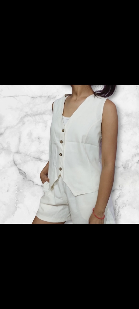 Conjunto Lino Sastrero con Short - Imagen 2