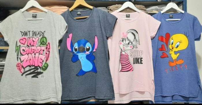 Remeras Animadas