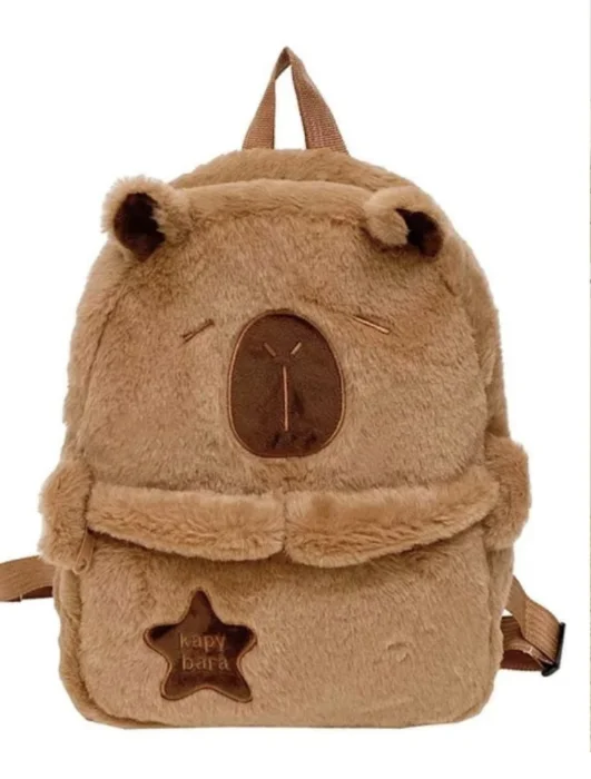 Capibara Mochila Peluche Capybara