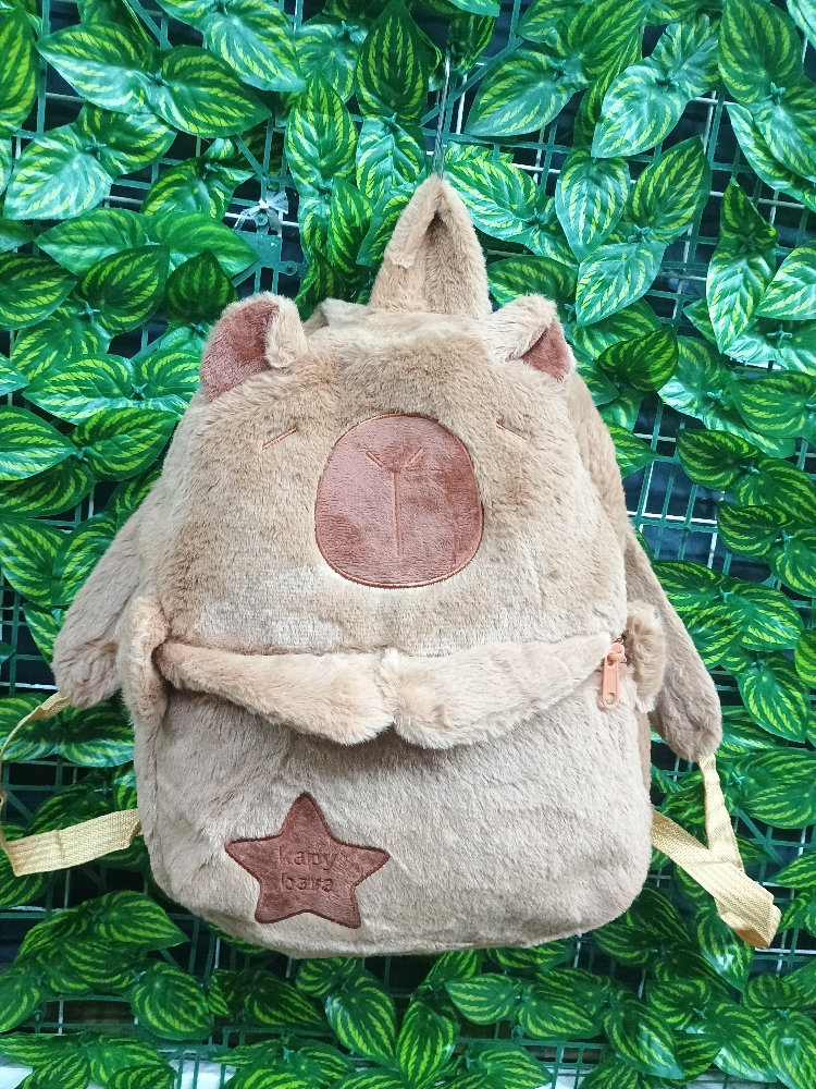 Capibara Mochila Peluche Capybara - Imagen 2