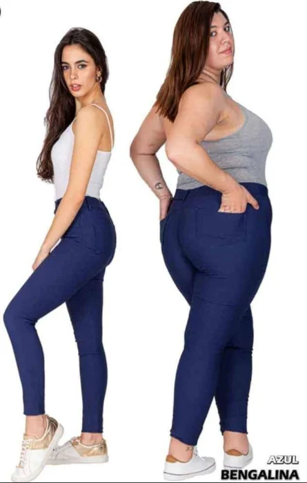 Pantalón Clásico Azul de Bengalina