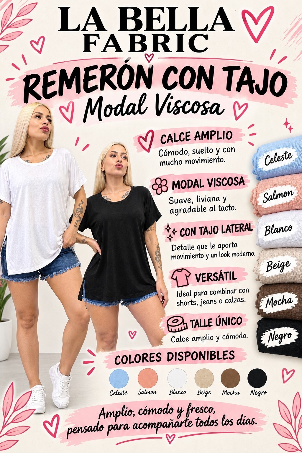 Remeron Amplio- Modal Viscosa - Imagen 2
