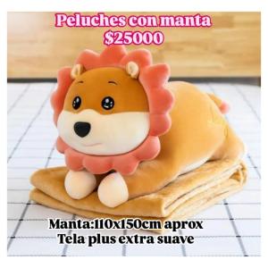 Peluches con Manta