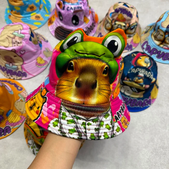Pilusos Reversibles Capibara Niños