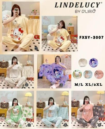 Pijamas Importados 3 Piezas -lenceria Micatu