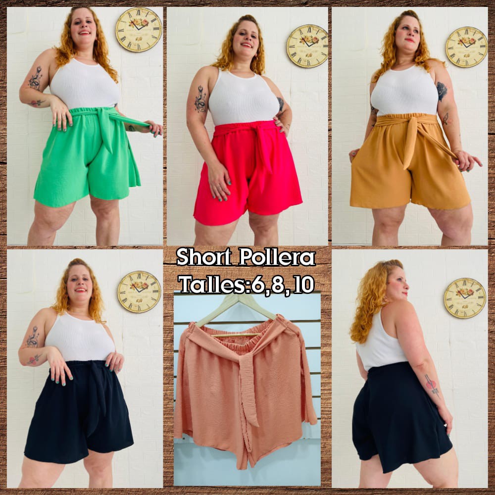 Bellisimos Short Pollera - Imagen 3