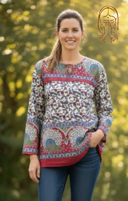 Blusa Hindu ( Algodón)