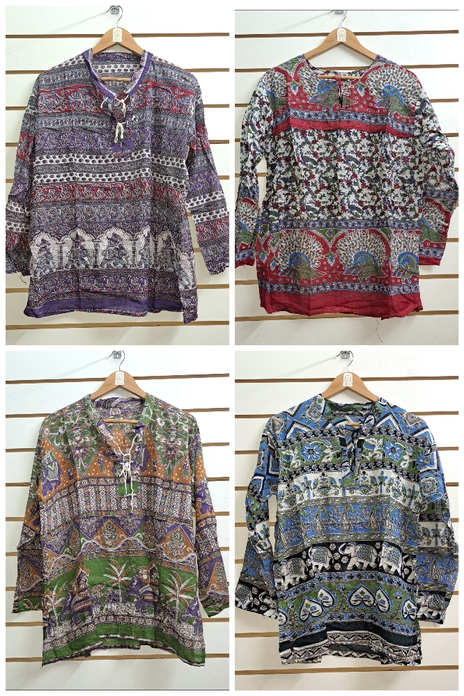 Blusa Hindu ( Algodón) - Imagen 3