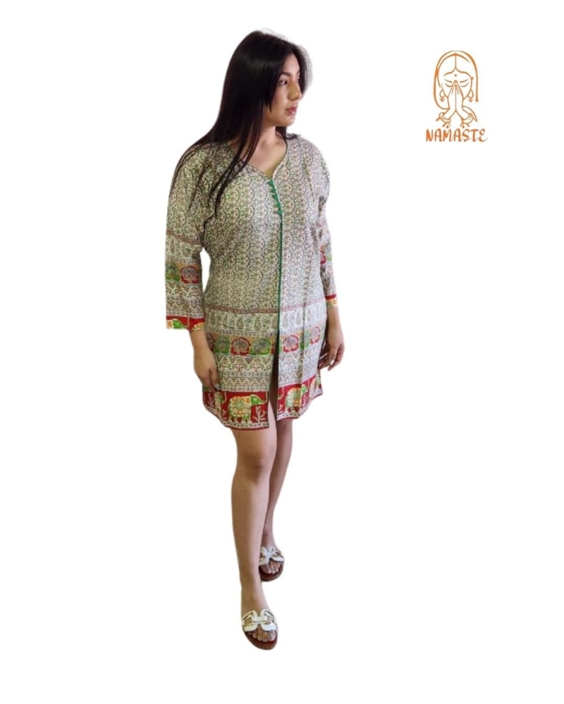 Tunica Vestido Hindu - Imagen 2
