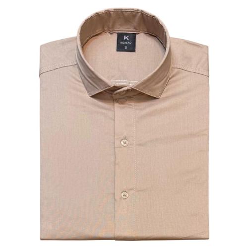 Camisa Liso Elastizado Slim Fit Manga Larga - Miniatura 5