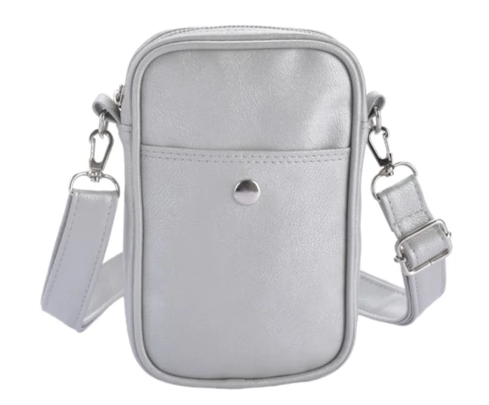 Morral Bandolera Porta Celular Ecocuero