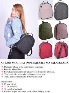 Mochila Matalasse Tela de Avión Andylu Accesorios - Miniatura 6