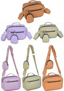 Bolso de Mano Morral Bandolera Ecocuero Andylu Accesorios - Miniatura 5