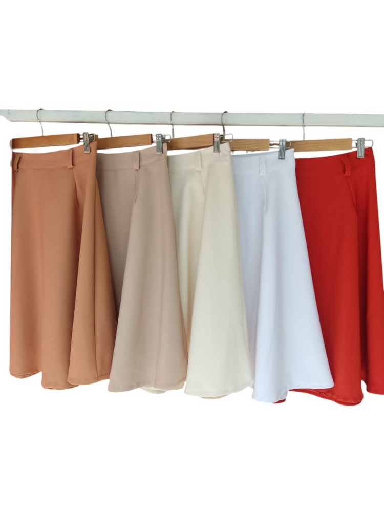 Pollera Campana de Crep Sastrero - Imagen 2