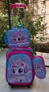 Mochila de 3 Piezas  con Carrito - Miniatura 2