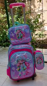 Mochila 3 Piezas con Carrito